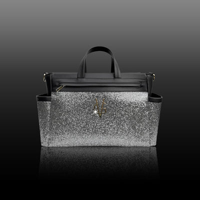 FIRST LOVE COLLECTION - Borsa passeggino glitter grigio