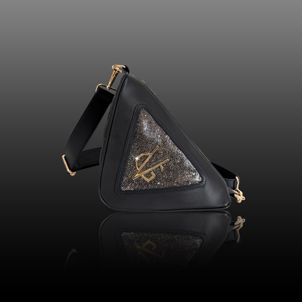 VG Triangolo nero & cristalli hematite