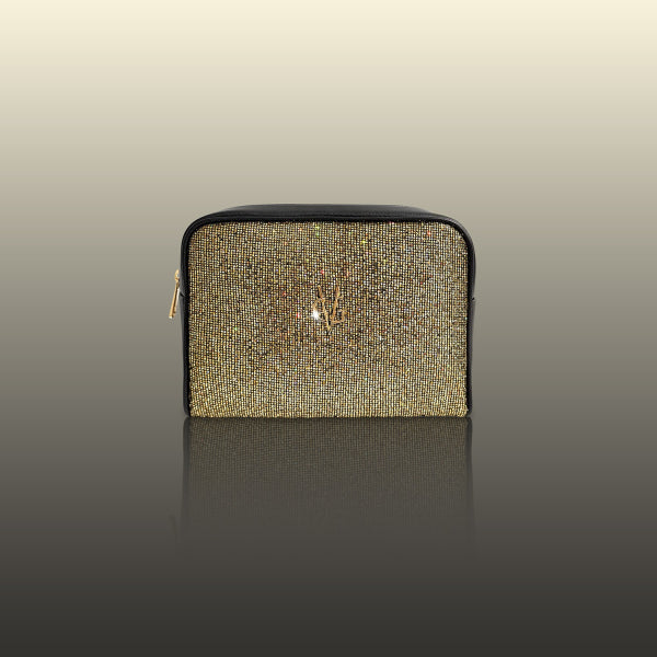 Wonderful Christmas - Beauty case glitter gold